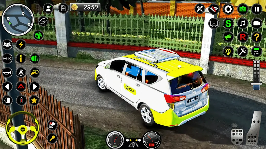 Скачать City Taxi Games Taxi Simulator [MOD: безлимитные деньги и топливо] — скриншот 1