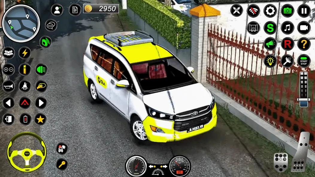 Скачать City Taxi Games Taxi Simulator [MOD: безлимитные деньги и топливо] — скриншот 3