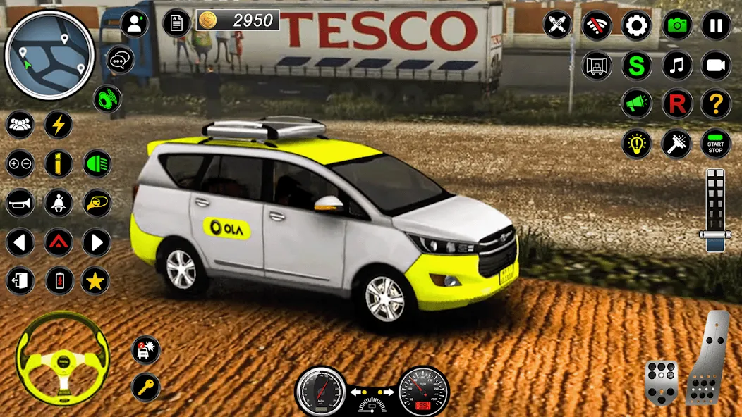 Скачать City Taxi Games Taxi Simulator [MOD: безлимитные деньги и топливо] — скриншот 4