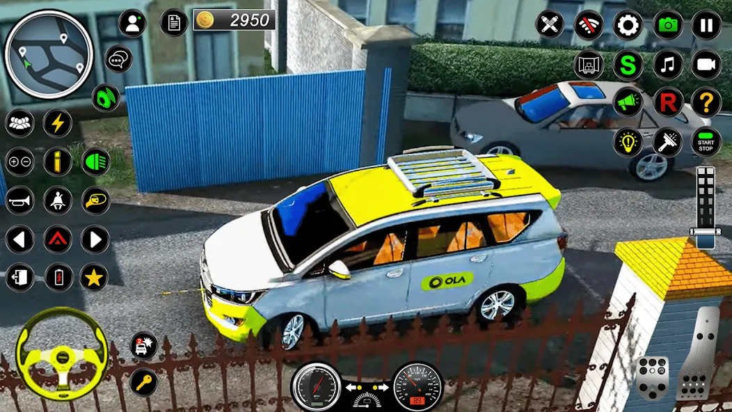 Скачать City Taxi Games Taxi Simulator [MOD: безлимитные деньги и топливо] — скриншот 5