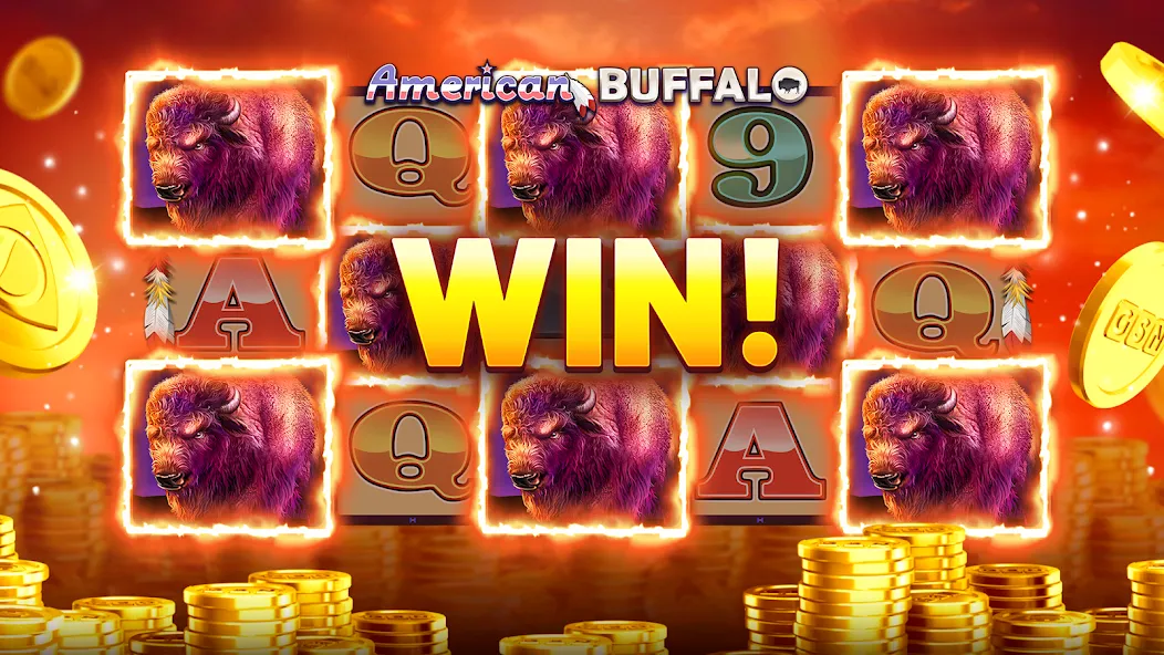 Скачать GSN Casino: Slot Machine Games [MOD: безлимитные монеты и бонусы] на телефон — скриншот 1