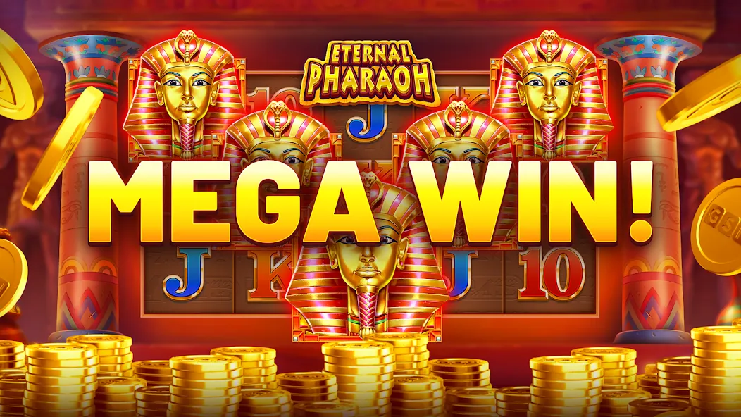 Скачать GSN Casino: Slot Machine Games [MOD: безлимитные монеты и бонусы] на телефон — скриншот 4