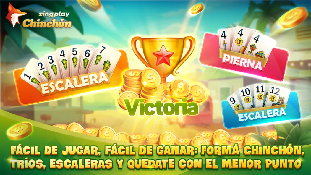 ChinChón Zingplay Juego Online [MOD: безлимитные монеты и быстрый прогресс] последняя версия — скриншот 3