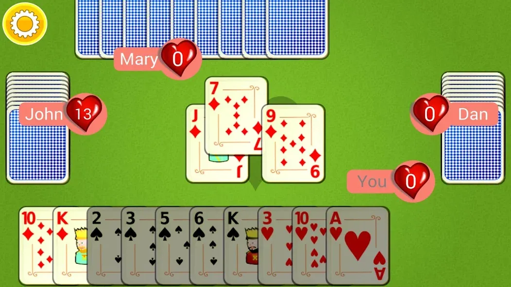 Hearts Mobile [MOD: без рекламы и открыты все уровни] — Скачать бесплатно (APK) — скриншот 2