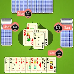 Скачать Spades Mobile [MOD: без рекламы и бесконечные монеты] на телефон