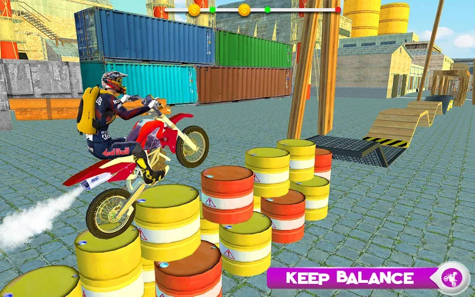 Motor Bike Stunt Racing Games [MOD: безлимитные деньги и все байки] — Скачать бесплатно (APK) — скриншот 4
