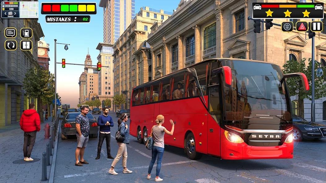 City Bus Simulator Bus Games [MOD: безлимитные деньги и все автобусы открыты] — Скачать бесплатно (APK) — скриншот 1