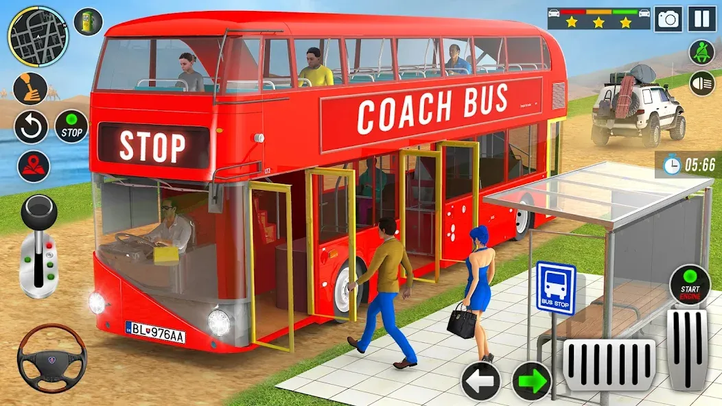 City Bus Simulator Bus Games [MOD: безлимитные деньги и все автобусы открыты] — Скачать бесплатно (APK) — скриншот 3