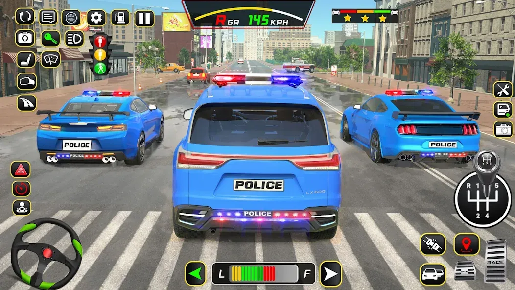 Police Car Driving School Game [MOD: безлимитные деньги и все машины] последняя версия — скриншот 4