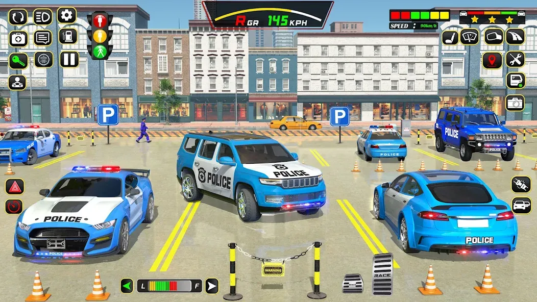 Police Car Driving School Game [MOD: безлимитные деньги и все машины] последняя версия — скриншот 5