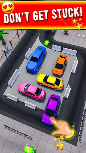 Traffic Jam - Car Escape Games [MOD: без рекламы и бесконечные подсказки] (Бесплатно / APK) — скриншот 5