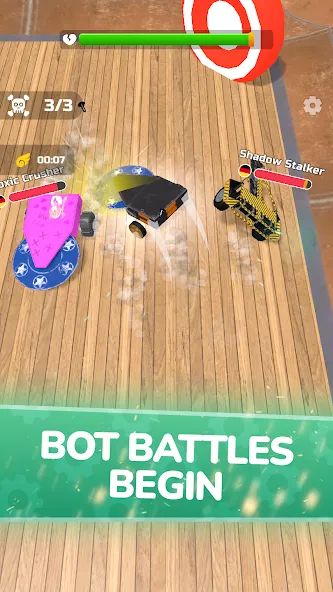Scrap Robot Fighting [MOD: много металлолома и мощное оружие] на Андроид — скриншот 4