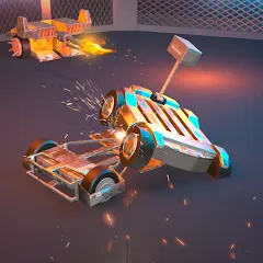 Scrap Robot Fighting [MOD: много металлолома и мощное оружие] на Андроид