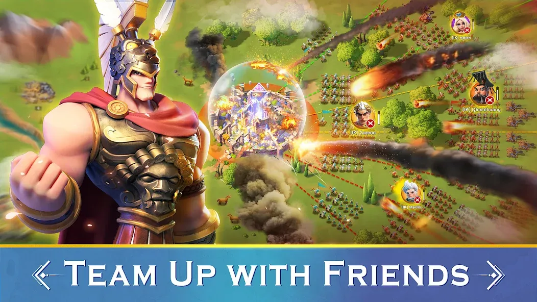 Infinity Kingdom [MOD: безлимитные ресурсы и ускоренное строительство] (Бесплатно / APK) — скриншот 3