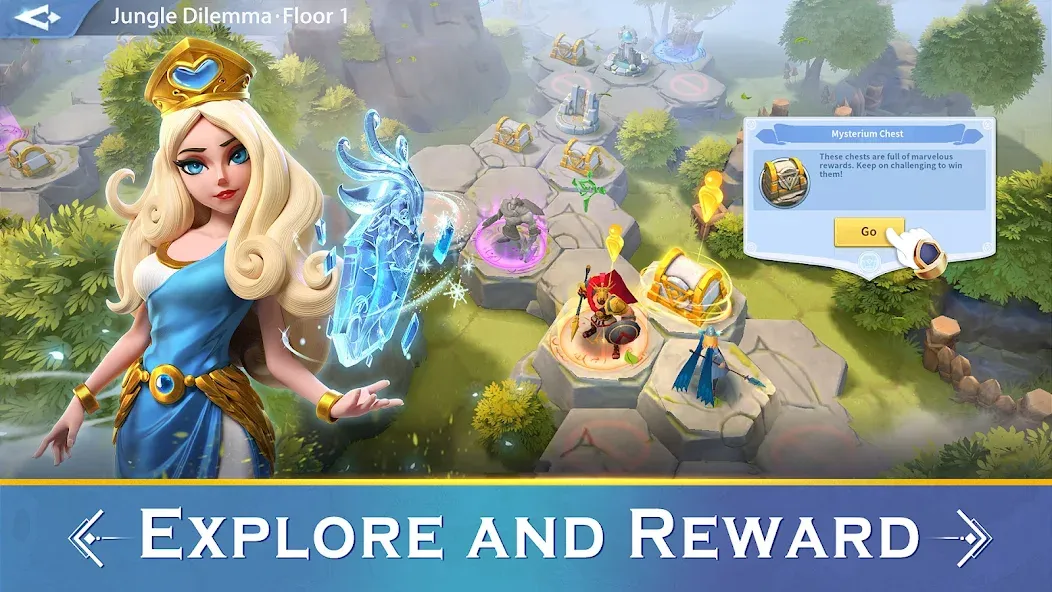 Infinity Kingdom [MOD: безлимитные ресурсы и ускоренное строительство] (Бесплатно / APK) — скриншот 4