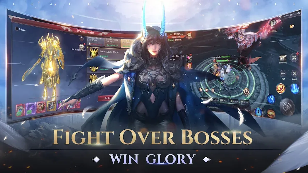 Скачать League of Angels: Chaos [MOD: безлимитные деньги и алмазы] — скриншот 3