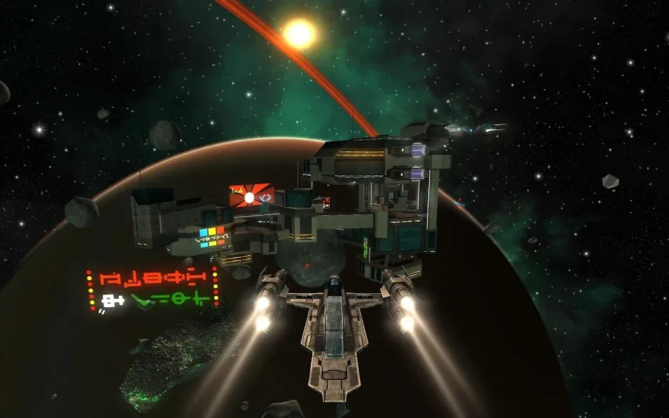 Скачать Vendetta Online (3D Space MMO] [MOD: безлимитные ресурсы и открытые корабли] на телефон — скриншот 4