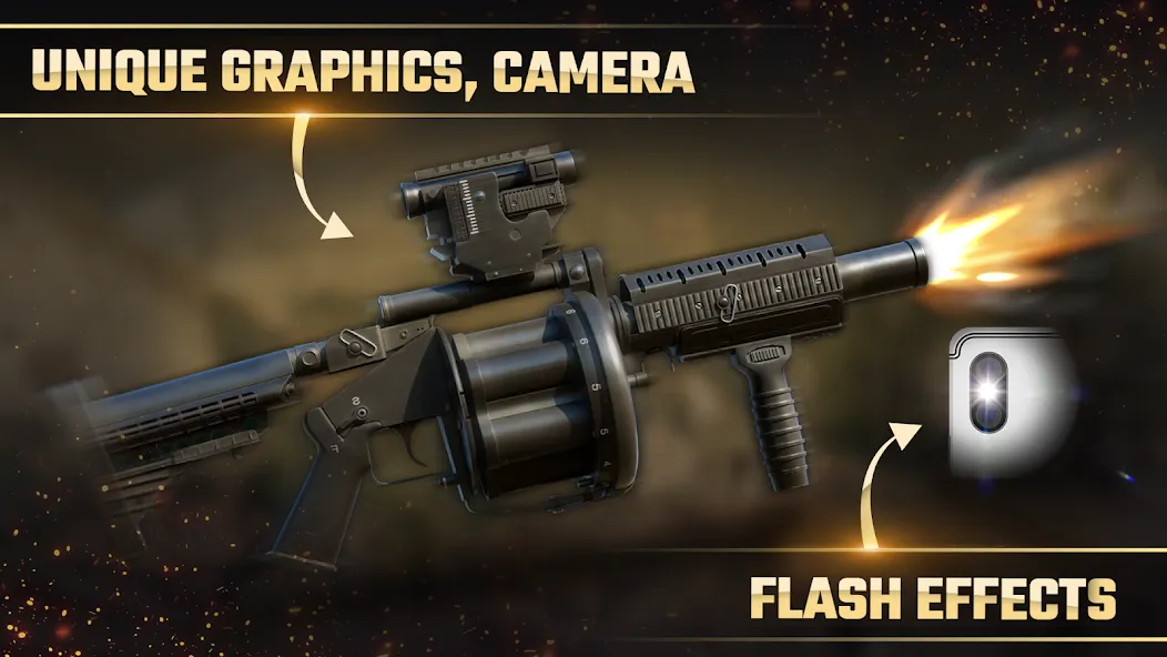 Shotgun Sounds Gun Simulator [MOD: реалистичные звуки и симулятор оружия] — Скачать бесплатно (APK) — скриншот 3