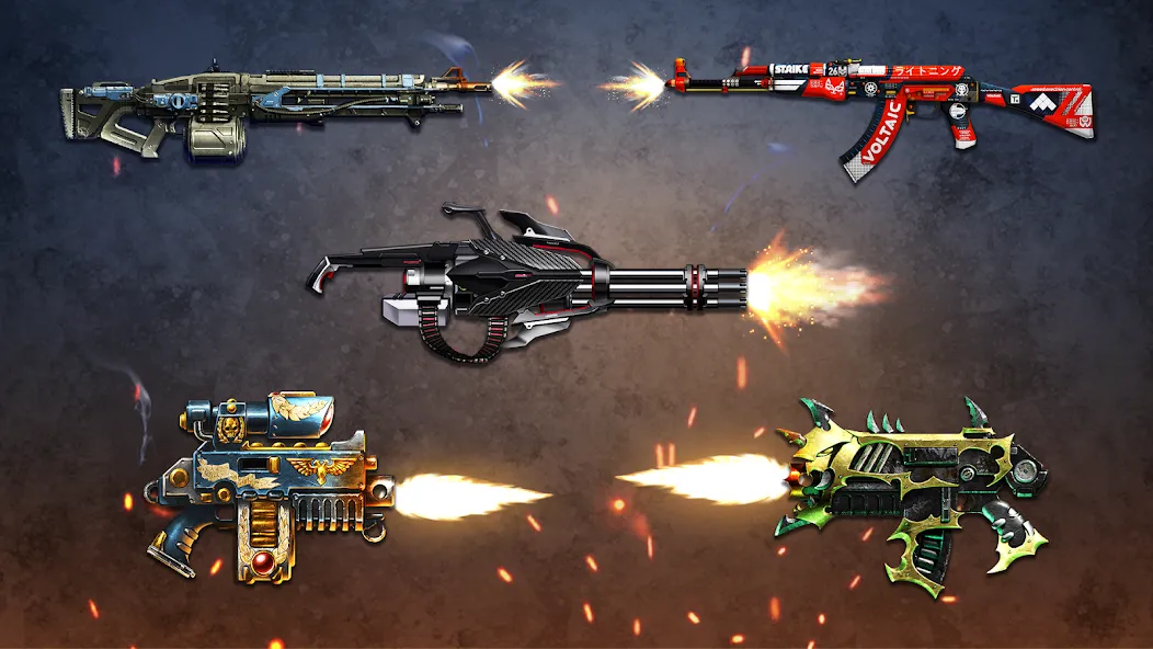 Взломанная Gun Simulator 3D & Time Bomb [MOD: безлимитные патроны и оружие] на Андроид — скриншот 2