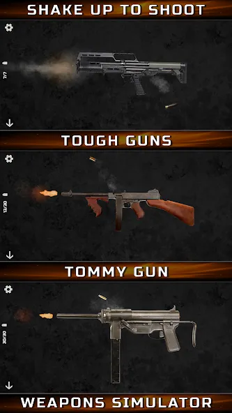 Gun Simulator : Tough Guns [MOD: реалистичная стрельба и мощное оружие] (Бесплатно / APK) — скриншот 5