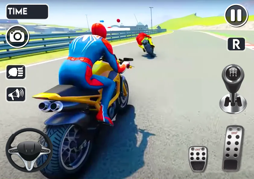 Spider Bike Stunt 3D Mega Ramp [MOD: безлимитные деньги и все байки открыты] — Скачать бесплатно (APK) — скриншот 2