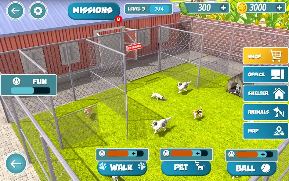 My Pet Animal Shelter World [MOD: безлимитные монеты и все питомцы открыты] (Бесплатно / APK) — скриншот 3
