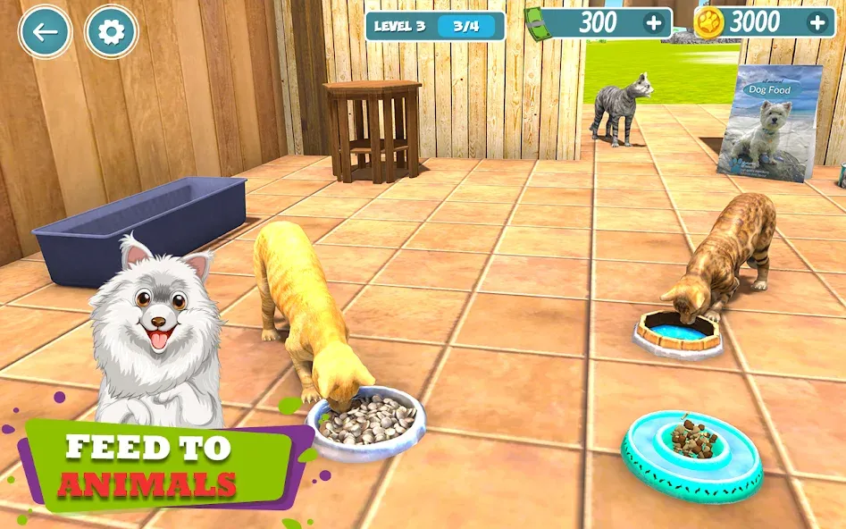 My Pet Animal Shelter World [MOD: безлимитные монеты и все питомцы открыты] (Бесплатно / APK) — скриншот 4