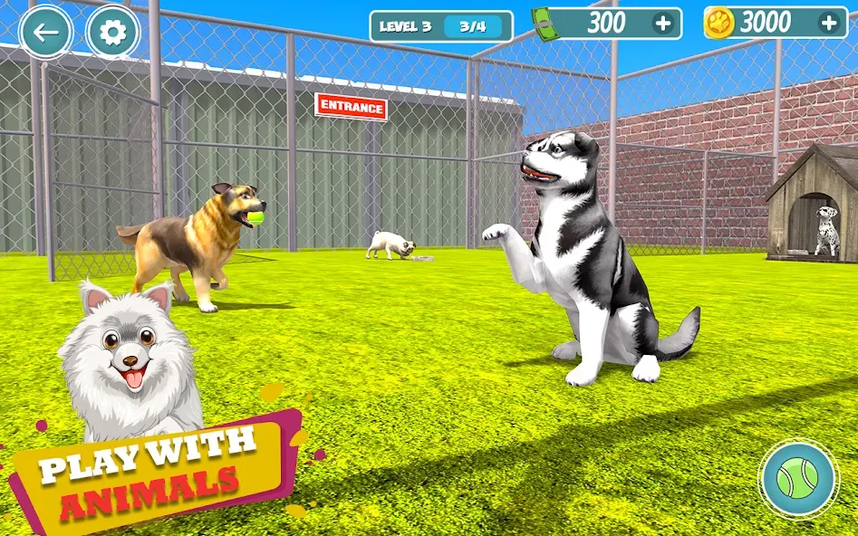My Pet Animal Shelter World [MOD: безлимитные монеты и все питомцы открыты] (Бесплатно / APK) — скриншот 5