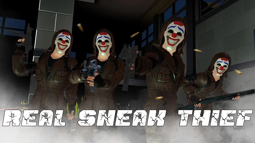 Real Sneak Thief Simulator 3D [MOD: безлимитные деньги и стелс-режим] на Андроид — скриншот 4