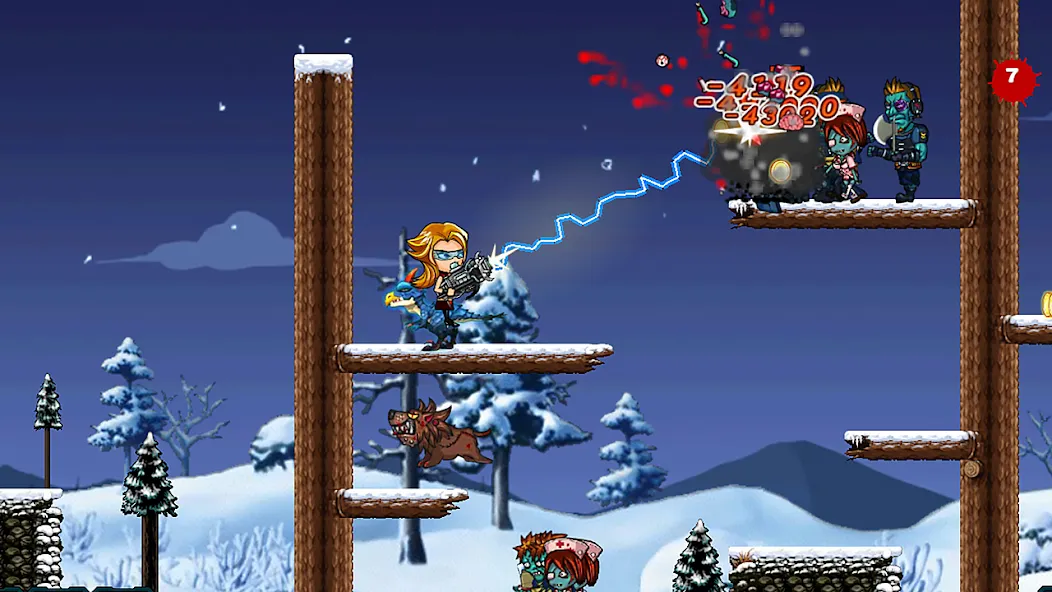 Скачать Zombie Killer: Doomsday Hero [MOD: безлимитные деньги и патроны] на телефон — скриншот 3