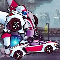 Скачать взлом Robot War Transformation Game [MOD: много роботов и все уровни открыты]