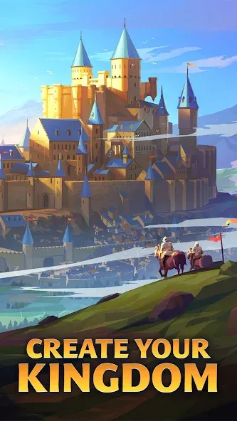 Kingdom Maker [MOD: безлимитные ресурсы и ускоренное строительство] (Бесплатно / APK) — скриншот 1