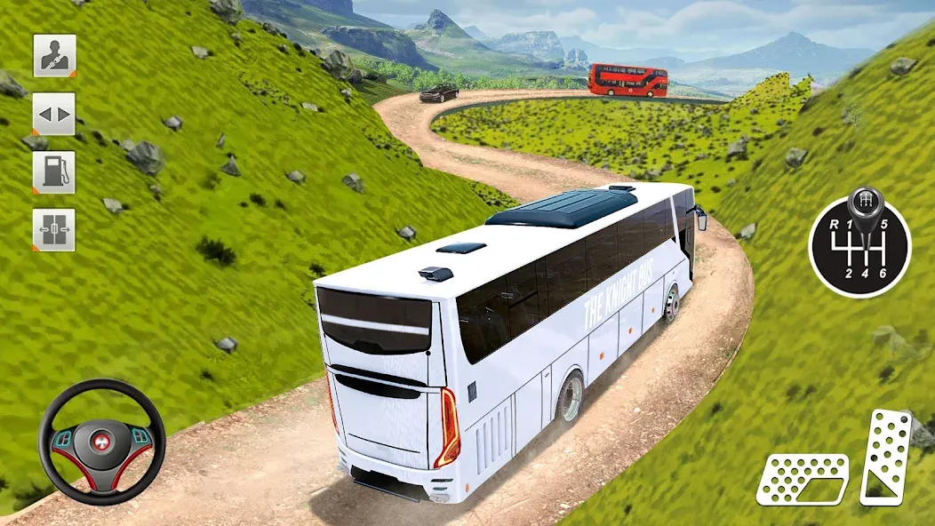 Скачать взлом Modern Bus Simulator: Bus Game [MOD: безлимитные деньги и топливо] — скриншот 1