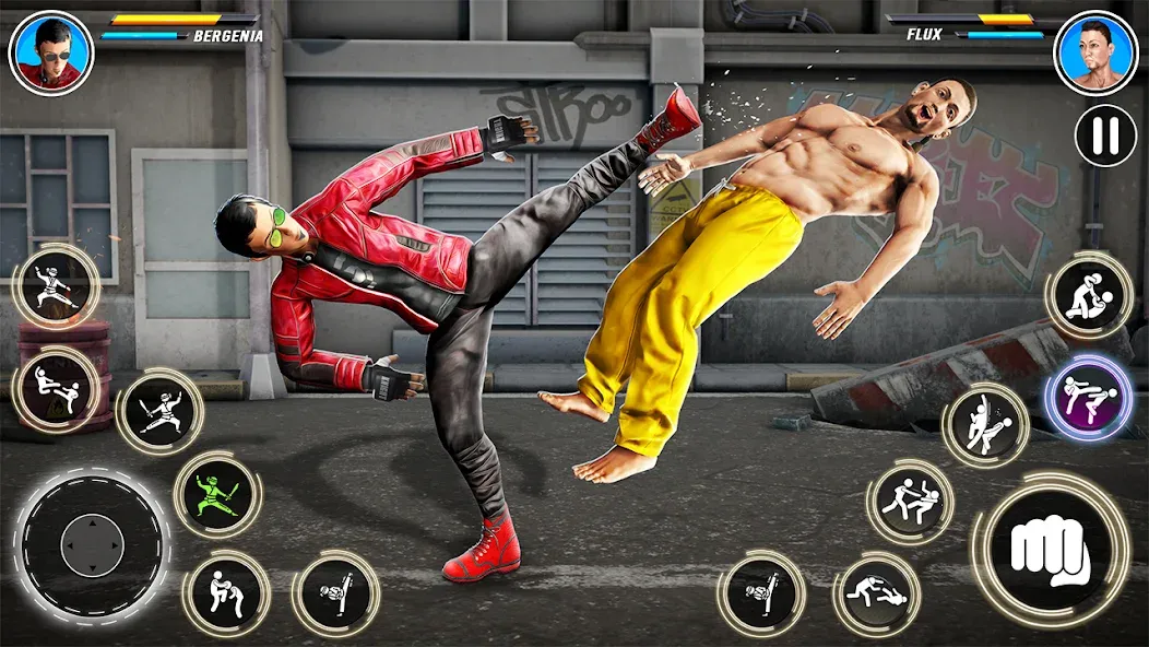 Kung Fu karate: Fighting Games [MOD: безлимитные деньги и энергия] (Бесплатно / APK) — скриншот 1