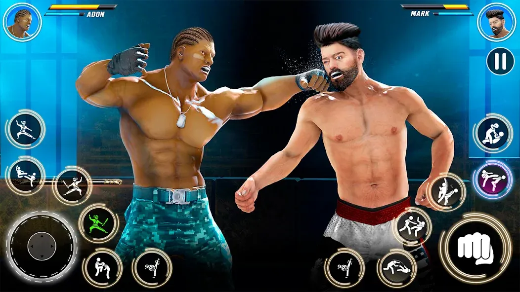 Kung Fu karate: Fighting Games [MOD: безлимитные деньги и энергия] (Бесплатно / APK) — скриншот 2
