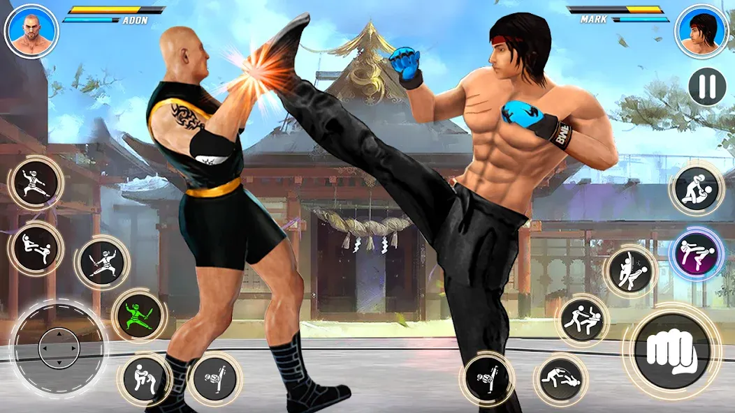Kung Fu karate: Fighting Games [MOD: безлимитные деньги и энергия] (Бесплатно / APK) — скриншот 3