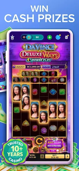 High 5 Casino: Real Slot Games [MOD: безлимитные монеты и бесплатные вращения] (Бесплатно / APK) — скриншот 2