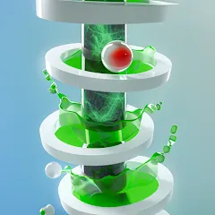 Helix Jump [MOD: без рекламы и бесконечные жизни] на Андроид