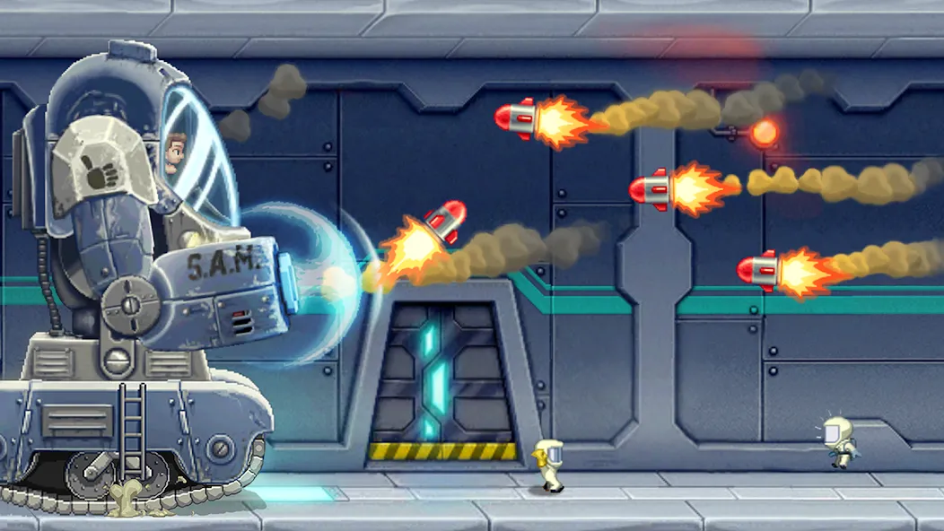 Jetpack Joyride [MOD: безлимитные монеты и усилители] — Скачать бесплатно (APK) — скриншот 4