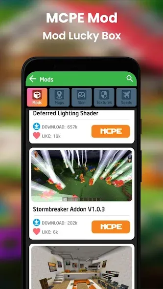 Mods for MCPE by Arata [MOD: каталог модов и карт] на Андроид — скриншот 5