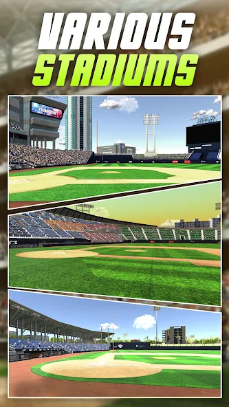 Скачать Baseball Play: Real-time PVP [MOD: реалистичные матчи и быстрая победа] — скриншот 5