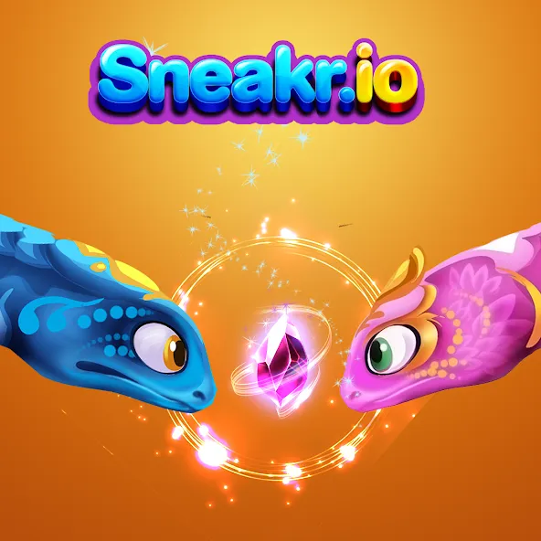 Sneak.io - Snake Game [MOD: бесконечные очки и усиления] (Бесплатно / APK) — скриншот 2