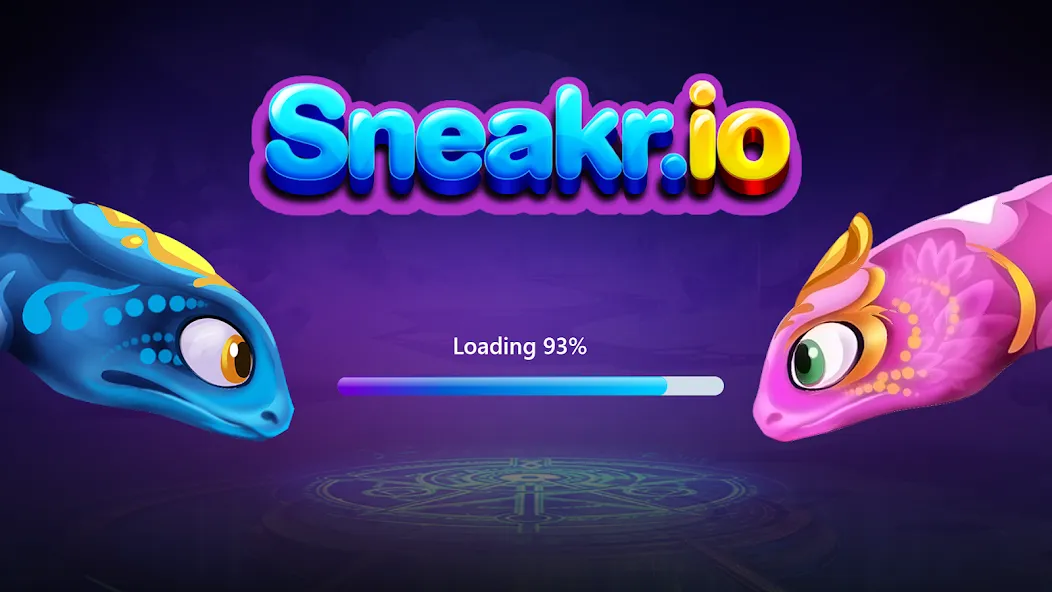 Sneak.io - Snake Game [MOD: бесконечные очки и усиления] (Бесплатно / APK) — скриншот 3