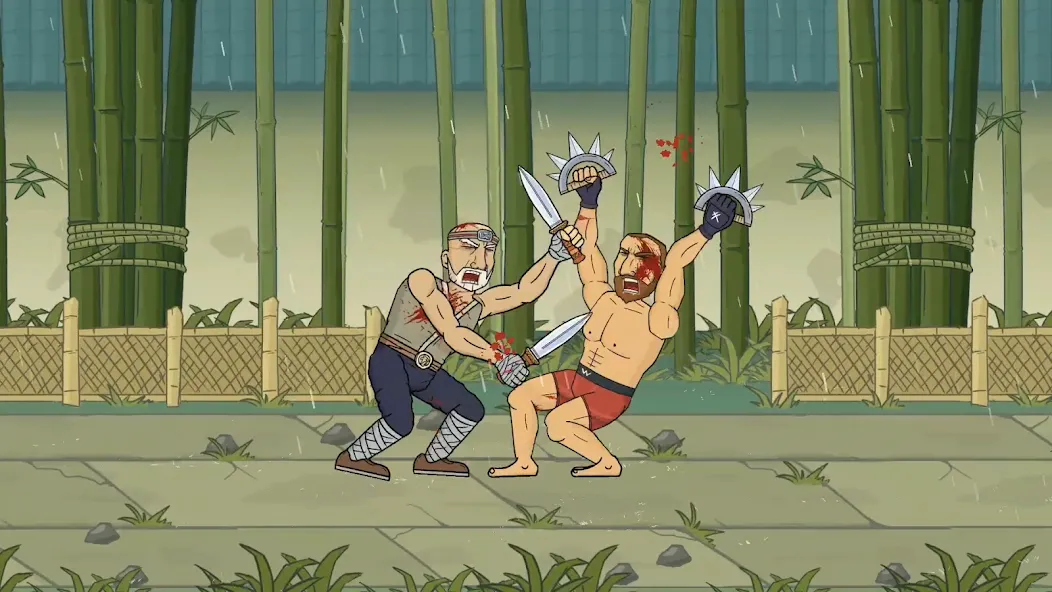 Взломанная Crazy Samurai [MOD: безлимитные монеты и усиленный самурай] на Андроид — скриншот 1