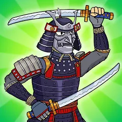 Взломанная Crazy Samurai [MOD: безлимитные монеты и усиленный самурай] на Андроид