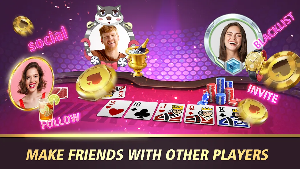 Poker Master Texas Holdem 2024 [MOD: безлимитные фишки и всё открыто] последняя версия — скриншот 1