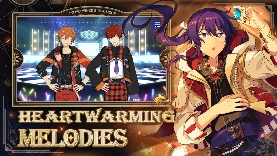 Скачать Ensemble Stars Music [MOD: безлимитные ресурсы и все песни открыты] — скриншот 4