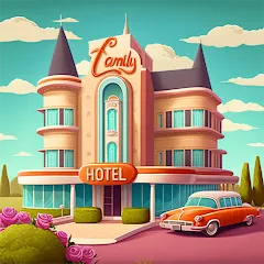 Скачать взлом Merge Hotel: Family Story Game [MOD: безлимитные деньги и энергия]