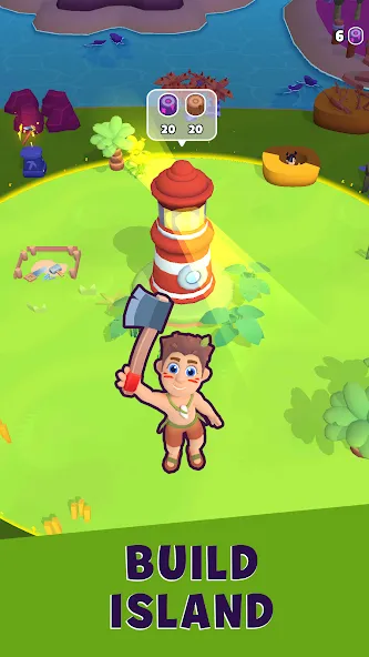 Скачать взлом Lighthouse Island [MOD: безлимитные ресурсы и открытые уровни] — скриншот 2