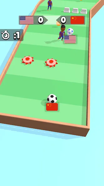 Soccer Dash [MOD: безлимитные монеты и энергия] — Скачать бесплатно (APK) — скриншот 2